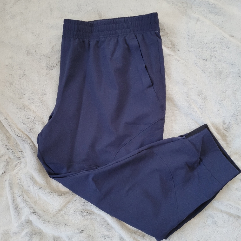 Under Armour Womens Plus Size 4XL UA Unstoppable Jogger Pants Loose Fit Blue